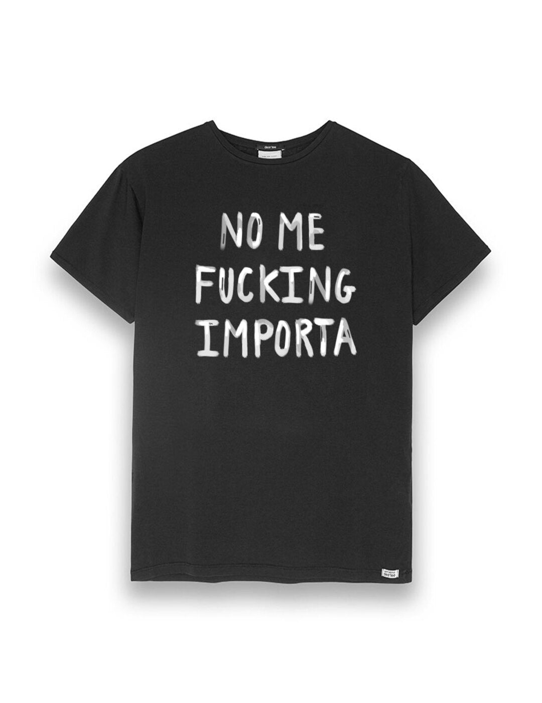 Camiseta Hombre Dear Tee NMFI Negro