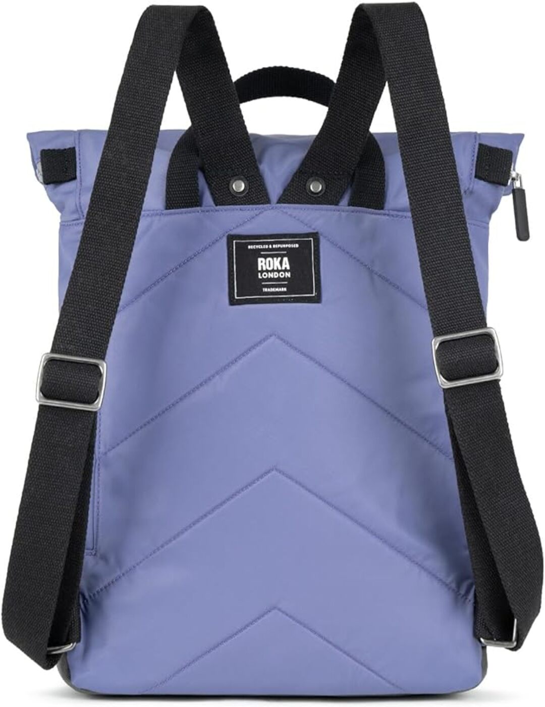 Mochila Roka Canfield B Black Label Recicled Nylon Dusted Peri