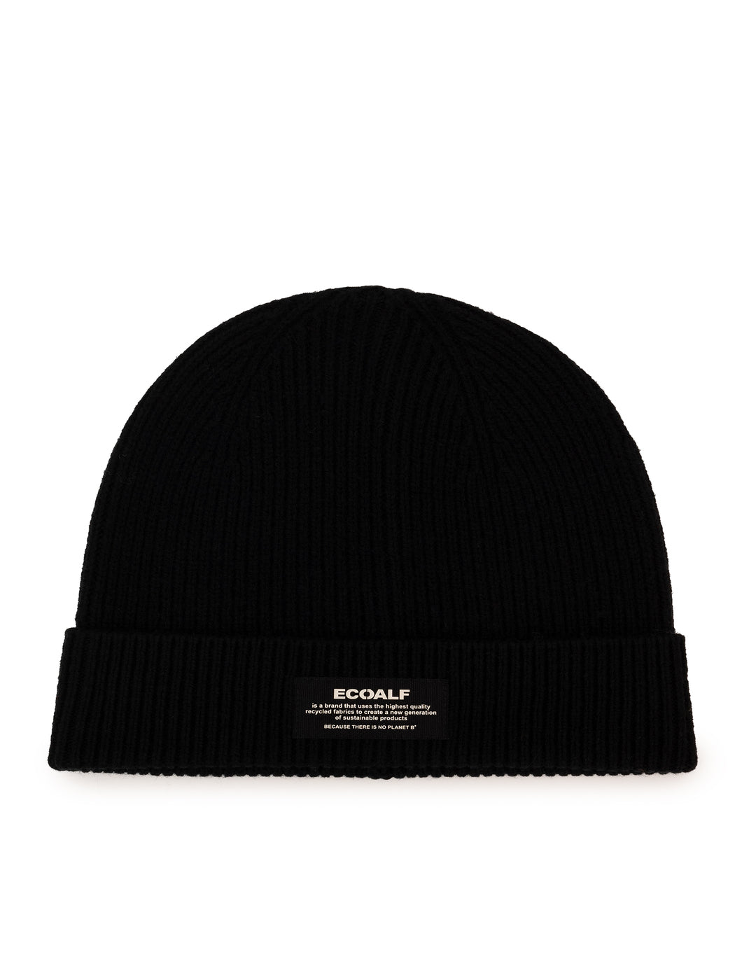 Gorro Ecoalf Wool Beanie Black