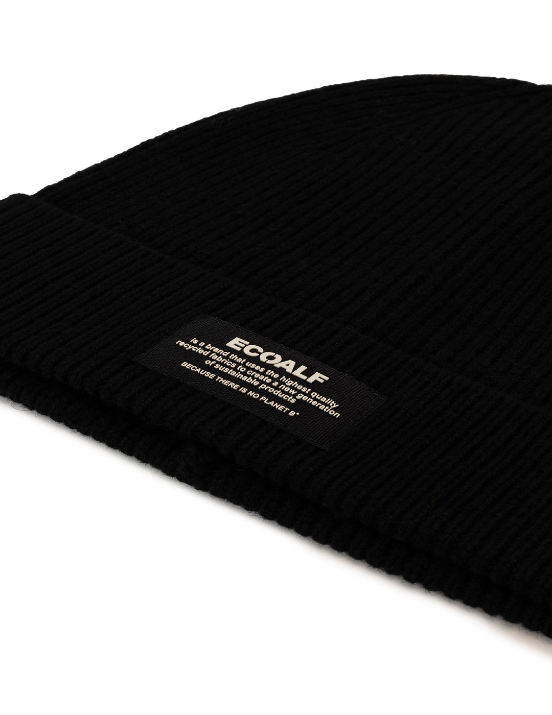 Gorro Ecoalf Wool Beanie Black