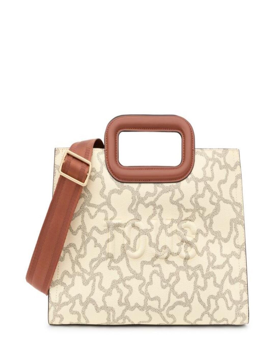 Shopper Tous M Amaya Kaos Icon Beige-Multi