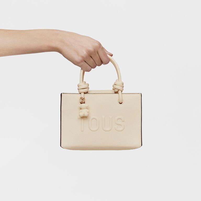 Mini Bolso Tous Horizontal La Rue New Beige