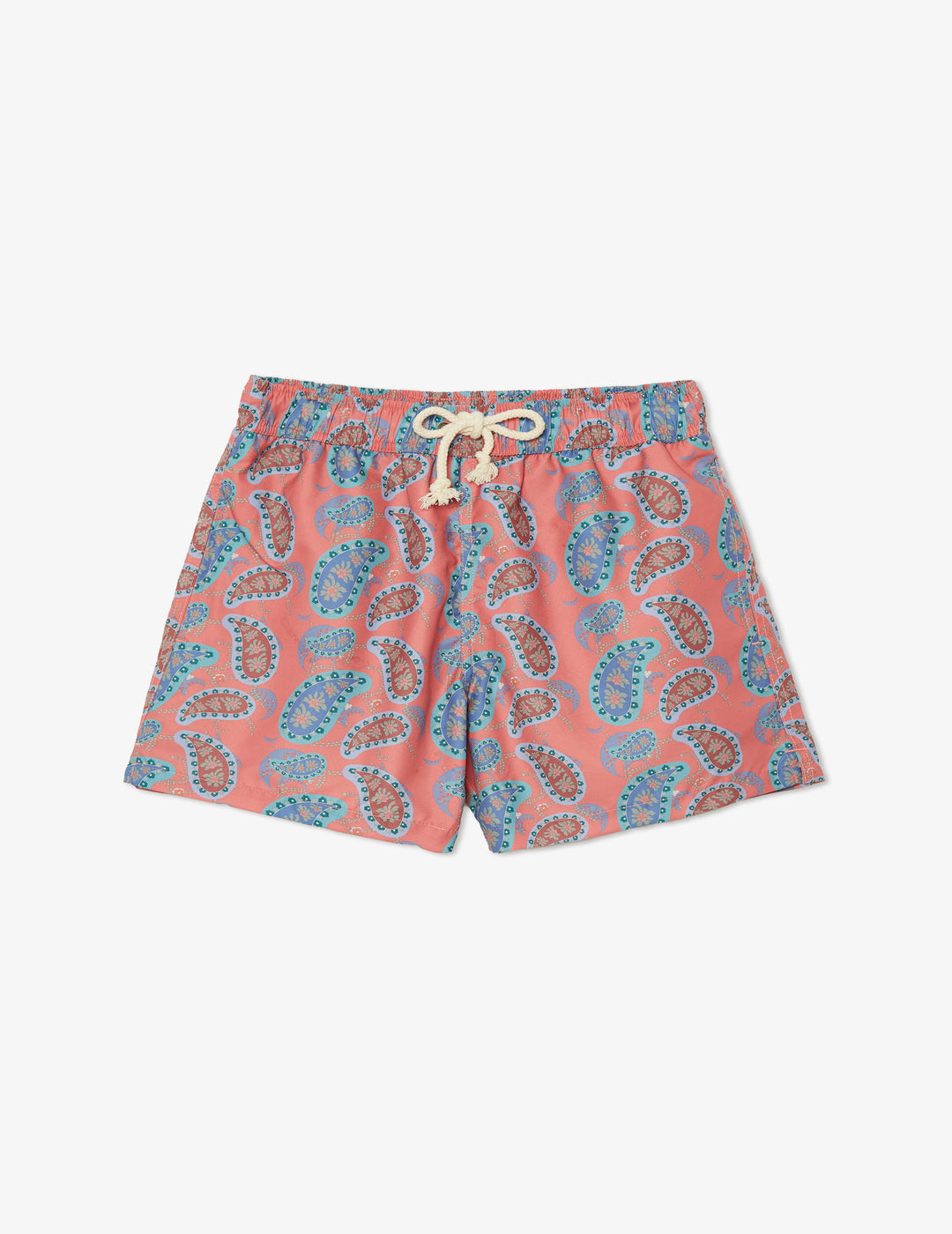 Bañador Pompeii Dark Pink Big Paisley Swin Trunks