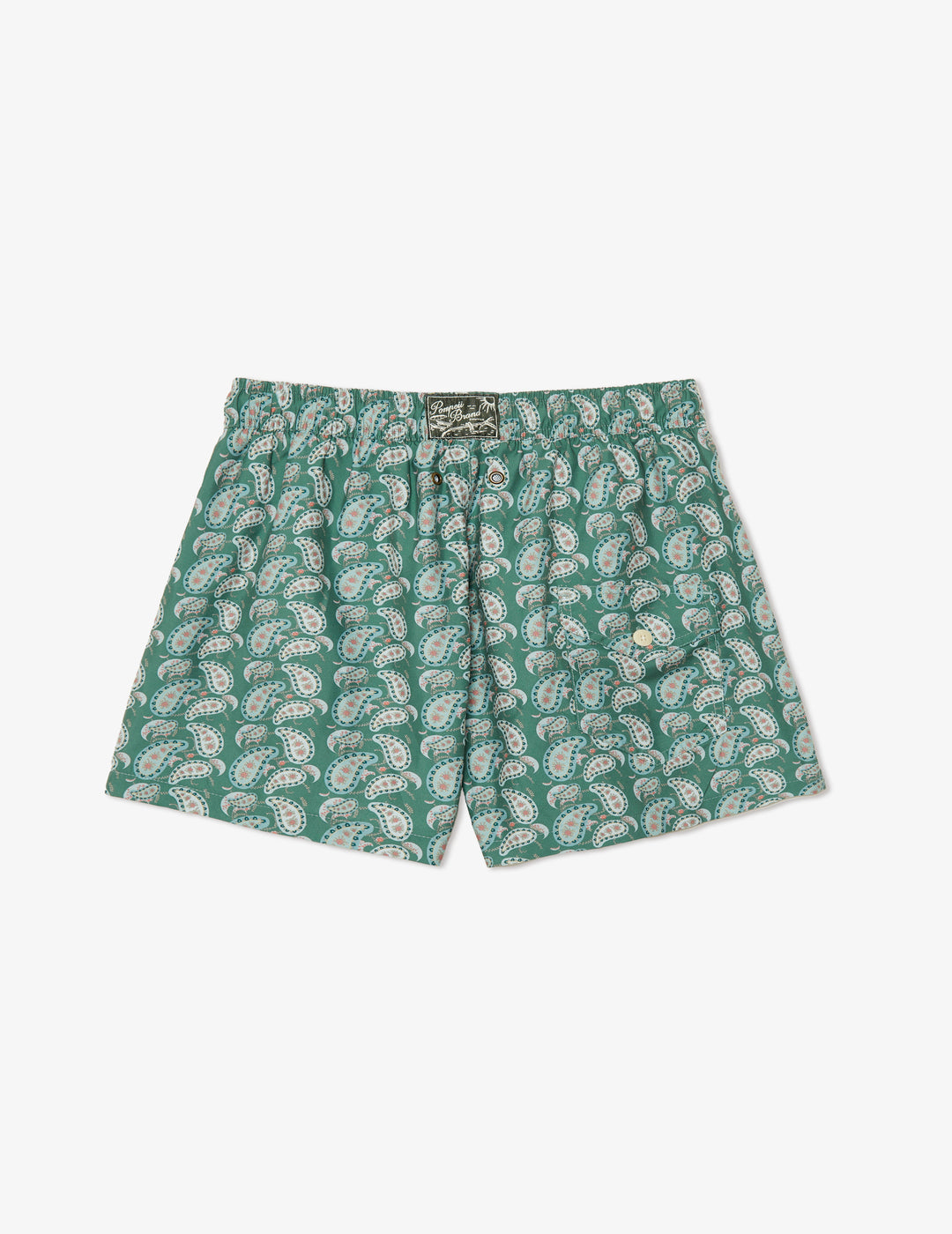 Bañador Pompeii Khaki Big Paisley Swin Trunks