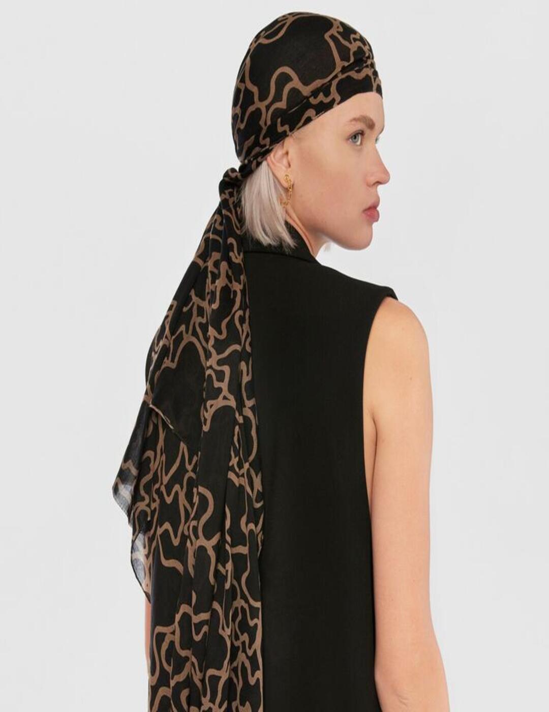 Foulard Tous Kaos Negro