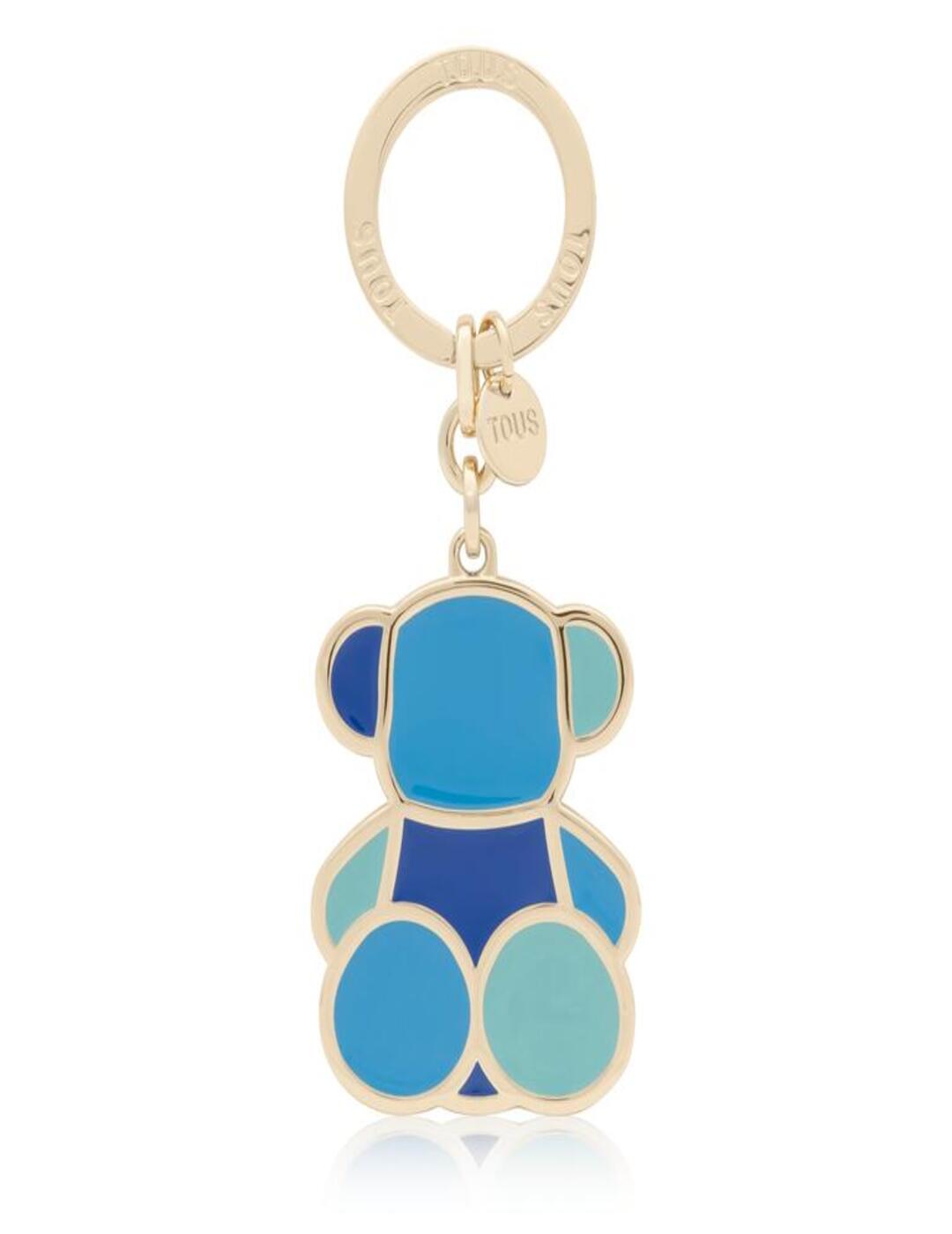 Llavero Tous Bear Faceted Azul