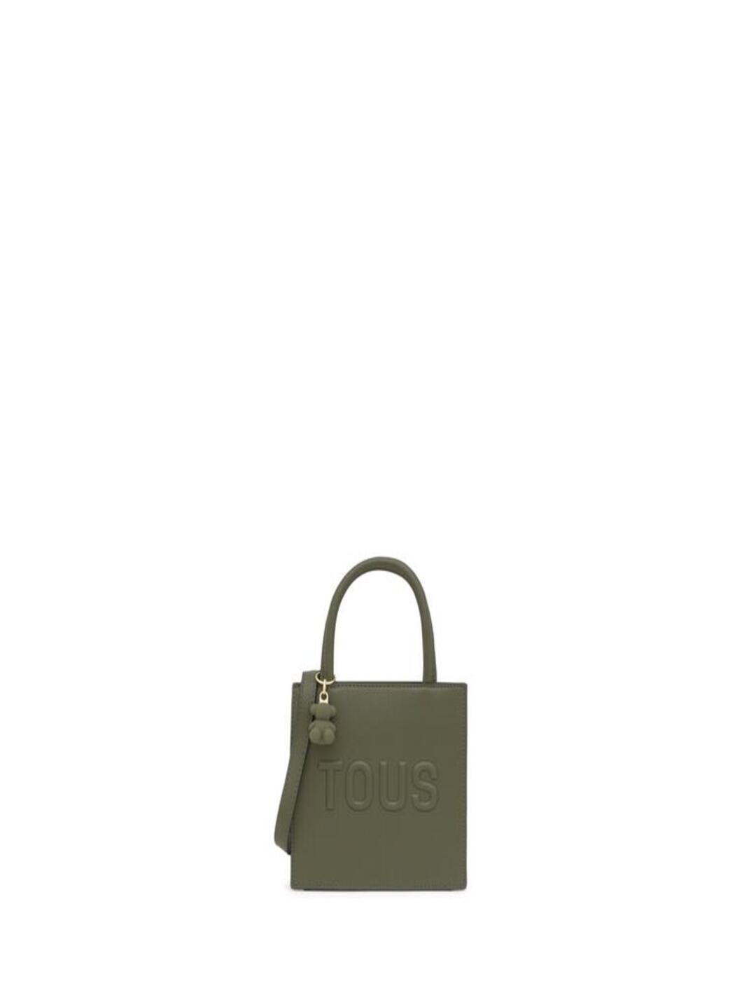 Bolso Tous Brenda Mini Cube Caqui