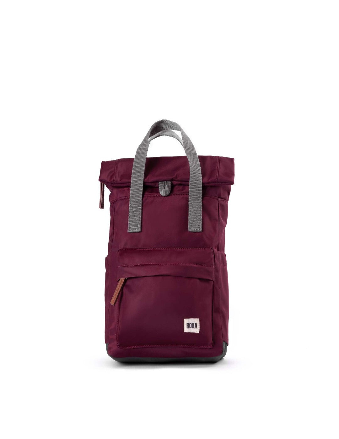 Mochila Roka Canfield B Small Sostenible Plum