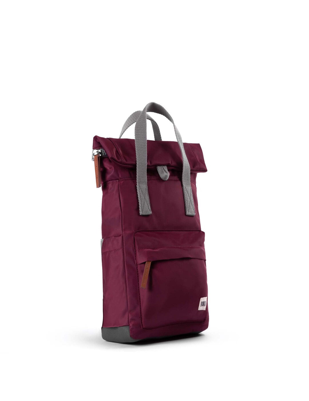 Mochila Roka Canfield B Small Sostenible Plum